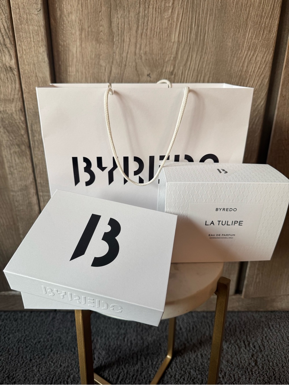 Byredo La Tulipe Gift Set - White & Black EMPTY